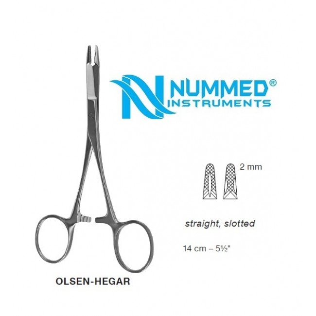 Olsen Hegar Needle Holder,14 cm
